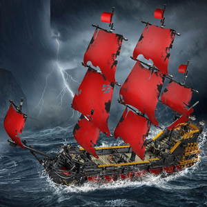 لگو تکنیک کشتی بادبانی دزدان دریایی کارائیب 3139 قطعه MOULD KING 13109_اسباب بازی